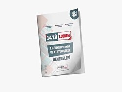 Zeka Küpü Yayınları Pisagor 8. Sınıf 4` lü 1. Dönem TC. İnkılap Tarihi ve Atatürkçülük Denemeleri - 1