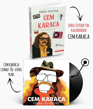Plaklı Kitaplar - Cem Karaca Cemaz-ul-Evvel Plak - 1