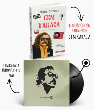 Plaklı Kitaplar - Cem Karaca - Ölümsüzler-2 Plak - 1