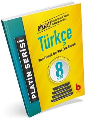 Basamak Yayınları Platin Serisi 8. Sınıf Türkçe Soru Bankası