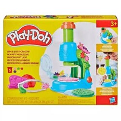 Play Doh Işıklı Mikroskop Oyun Seti - Hasbro