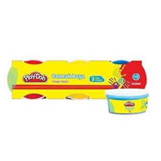 Play-Doh Parmak Boyası 3 Renk 50 Ml. - 1