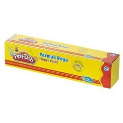 Play-Doh Parmak Boyası 6 Renk Birleşik 25 Ml. - Play-Doh