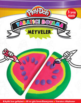 Play-Doh Yaratıcı Boyama - Meyveler