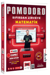 Pomodoro Sıfırdan Zirveye KPSS ALES DGS MEB-AGS TYT-AYT Matematik Canlı Ders Kitabı - Yargı Yayınevi