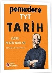 Pomodoro TYT Tarih Konu Soru Süper Pratik Notlar - KR Akademi Yayınları