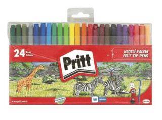 Pritt-Keçeli Kalem 24 Renk - 1