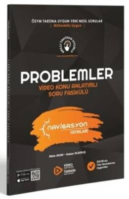 Problemler Video Konu Anlatımlı Soru Fasikülü - 1
