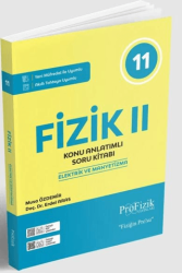 Profizik Yayınları 11. Sınıf Fizik Konu Anlatımlı Soru Bankası 2. Kitap - Profizik Yayınları