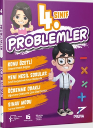 Pruva Akademi 4. Sınıf Problemler Soru Bankası - Pruva Akademi