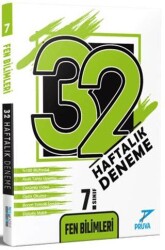 Pruva Akademi 7. Sınıf Fen Bilimleri 32 Haftalık Deneme - Pruva Akademi