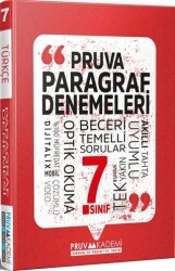 7. Sınıf Paragraf Deneme - Pruva Akademi