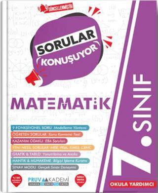 Pruva Akademi 7. Sınıf Sorular Konuşuyor Matematik - 1