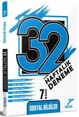 Pruva Akademi 7. Sınıf Sosyal Bilgiler 32 Haftalık Deneme - 1