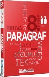 Pruva Akademi 8. Sınıf Paragraf Soru Bankası - Pruva Akademi