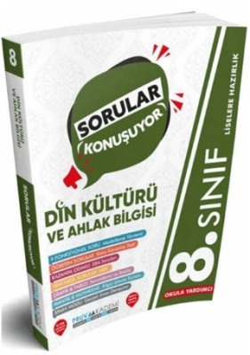Pruva Akademi 8. Sınıf Sorular Konuşuyor Din Kültürü Ve Ahlak Bilgisi - 1