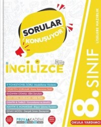 Pruva Akademi 8. Sınıf Sorular Konuşuyor İngilizce - Pruva Akademi