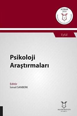Psikoloji Araştırmaları AYBAK 2019 Eylül - 1