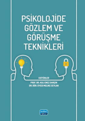 Psikolojide Gözlem ve Görüşme Teknikleri - 1