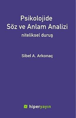 Psikolojide Söz ve Anlam Analizi - 1