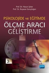 Psikolojide ve Eğitimde Ölçme Aracı Geliştirme - Nobel Akademik Yayıncılık