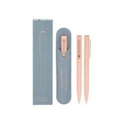 Pyrus Basmalı Rosegold Tükenmez Kalem 1.0 Kılıflı - Top Model