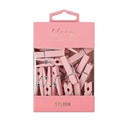 Pyrus Kağıt Tutucu Mini Mandal Pembe - Pyrus