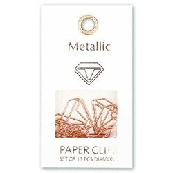 Pyrus Rosegold Metallic Diamond Ataç - Pyrus