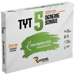 TYT Tüm Dersler Navigasyon 5 Paket Deneme - Rasyonel Yayınları