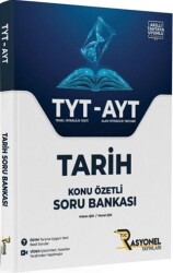 TYT AYT Tarih Konu Özetli Soru Bankası - Rasyonel Yayınları
