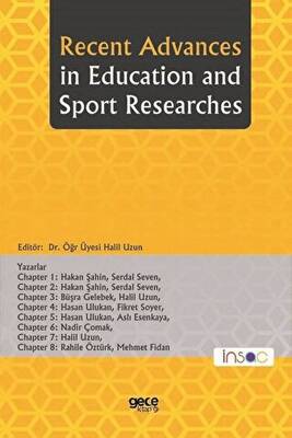 Recent Advances in Education and Sport Researches - 1