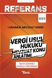 Referans Vergi Usul Hukuku Mevzuat Konu Anlatımı - Temsil Kitap
