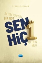 Rehberimden Bir Not: Sen Hiç 1. Oldun mu? - Nobel Akademik Yayıncılık