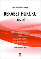 Rekabet Hukuku Dersleri - 1