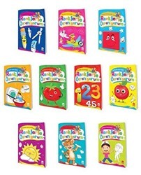 Renklerle Öğreniyorum Boyama Seti 10 Kitap - Ema Çocuk