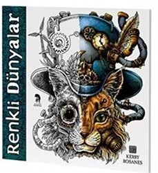 Renkli Dünyalar - Yetişkinler İçin Boyama Kitabı - Romos Yayınları