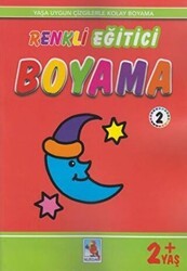 Renkli Eğitici Boyama 2 - 2+ Yaş - Nurdan Yayınları