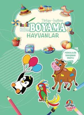 Renkli Kalem Boyama - Hayvanlar - 1