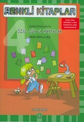 Renkli Kitaplar - 4 Öykülü Bilmecelerle Özel Gün ve Haftalar Dinle Boya ve Bul - Angora Kitapları