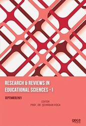 Research Reviews In Educational Sciences I - Gece Kitaplığı