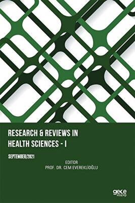 Research Reviews in Health Sciences I - 1
