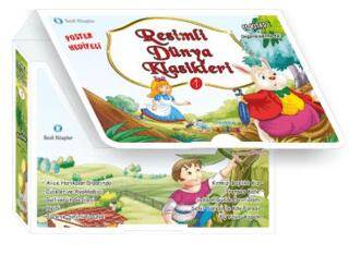 Resimli Dünya Klasikleri 1 Kırmızı Seri - Kutulu 10 Kitap - 1