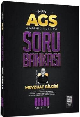 Retro Yayıncılık 2025 MEB AGS Mevzuat Bilgisi Soru Bankası - 1