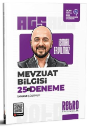 MEB AGS Mevzuat Bilgisi 25`li Deneme - Retro Yayıncılık