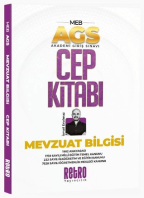 Retro Yayıncılık MEB AGS Mevzuat Bilgisi Cep Kitabı - 1
