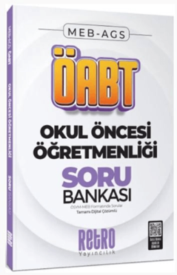 Retro Yayıncılık MEB AGS ÖABT Okul Öncesi Öğretmenliği Soru Bankası - 1