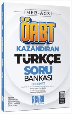Retro Yayıncılık MEB AGS Türkçe Öğretmenliği Edebiyat Soru Bankası - 1