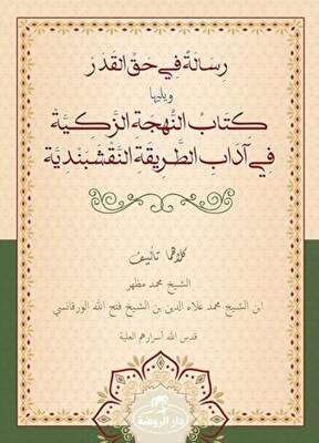 Risale Fi Hakkil Kader Veyeliha Kitabü’n Nühceti’z Zekiyye Fi Adabi’t Tarikati’n Nakşibendiyye - 1