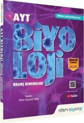 AYT Biyoloji 30 x 13 Branş Denemeleri - Ritim Biyoloji Yayınları