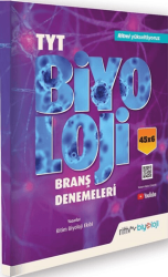 TYT Biyoloji 45 x 6 Branş Denemeleri - Ritim Biyoloji Yayınları